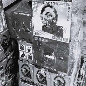 Mixed Pallets Racing Wheel and Monster Gyro Car IN BOX