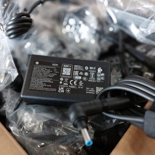 💥GRADE A++ HP BLUE PIN CHARGER 65W 19.5V 3.33 A