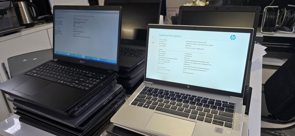 HP, Dell – i3 i5 10th Gen Laptops 128GB 256GB SSD